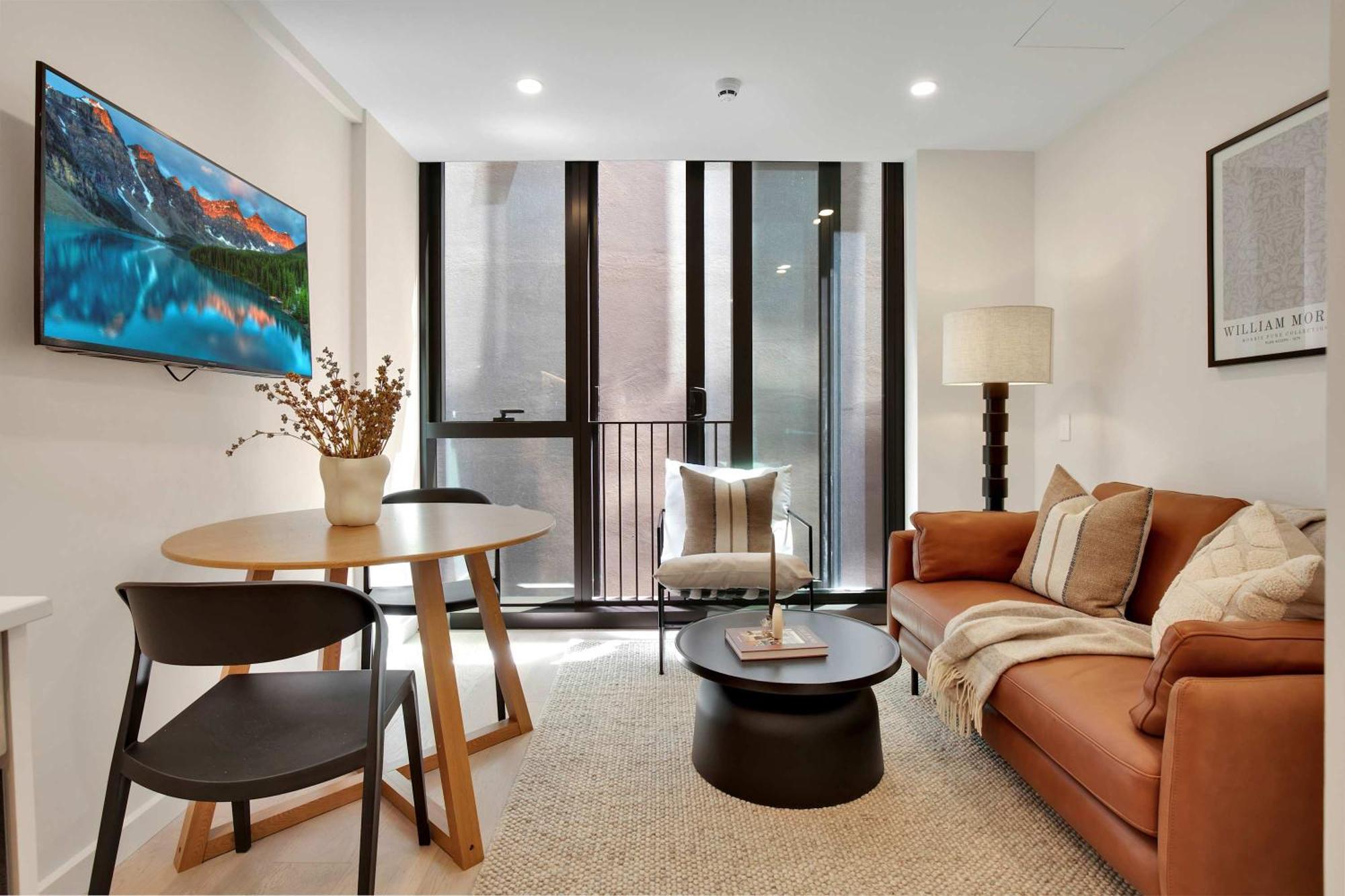 Stylish Stay On Courtenay - 1Br Apt Wellington Kültér fotó