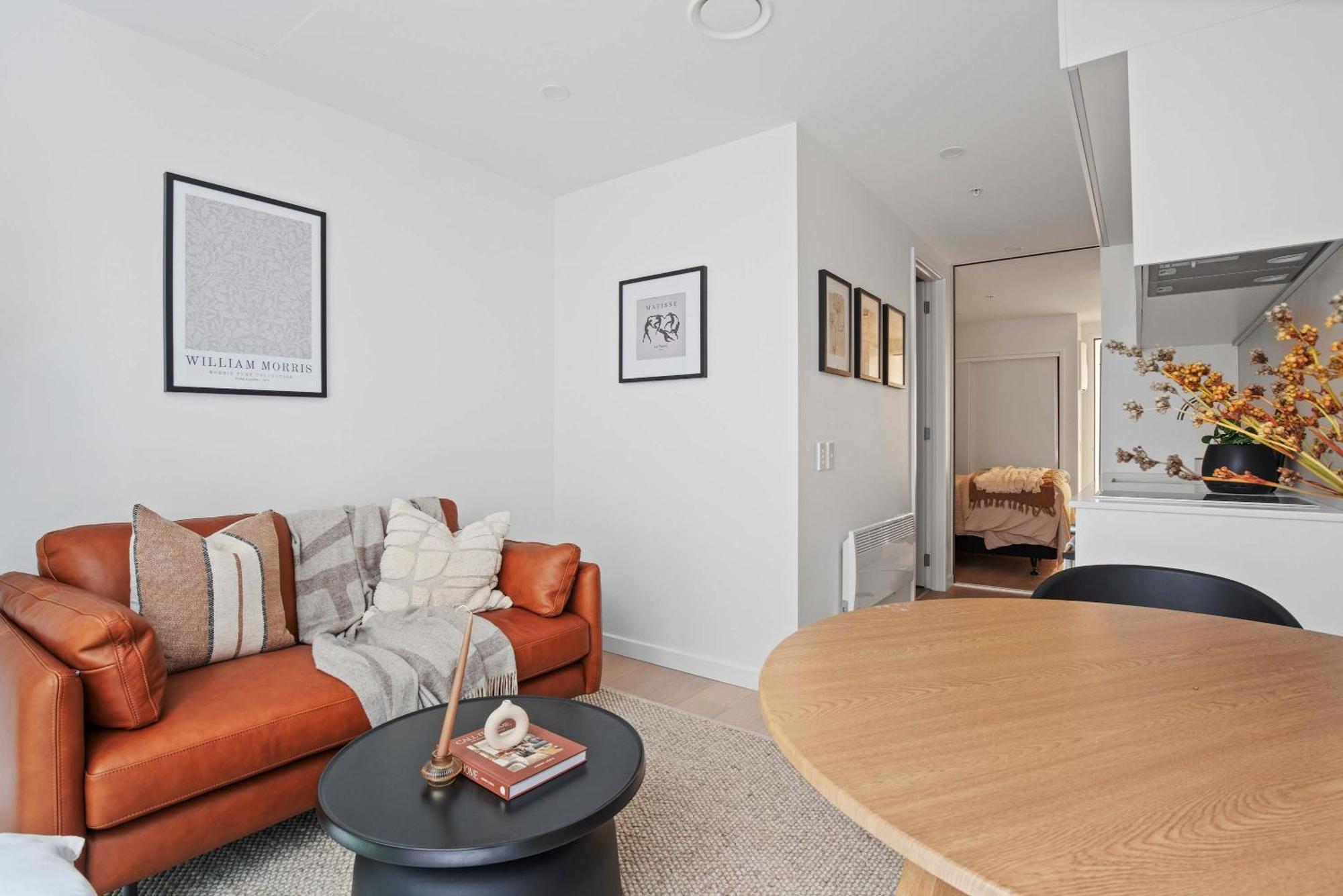 Stylish Stay On Courtenay - 1Br Apt Wellington Kültér fotó