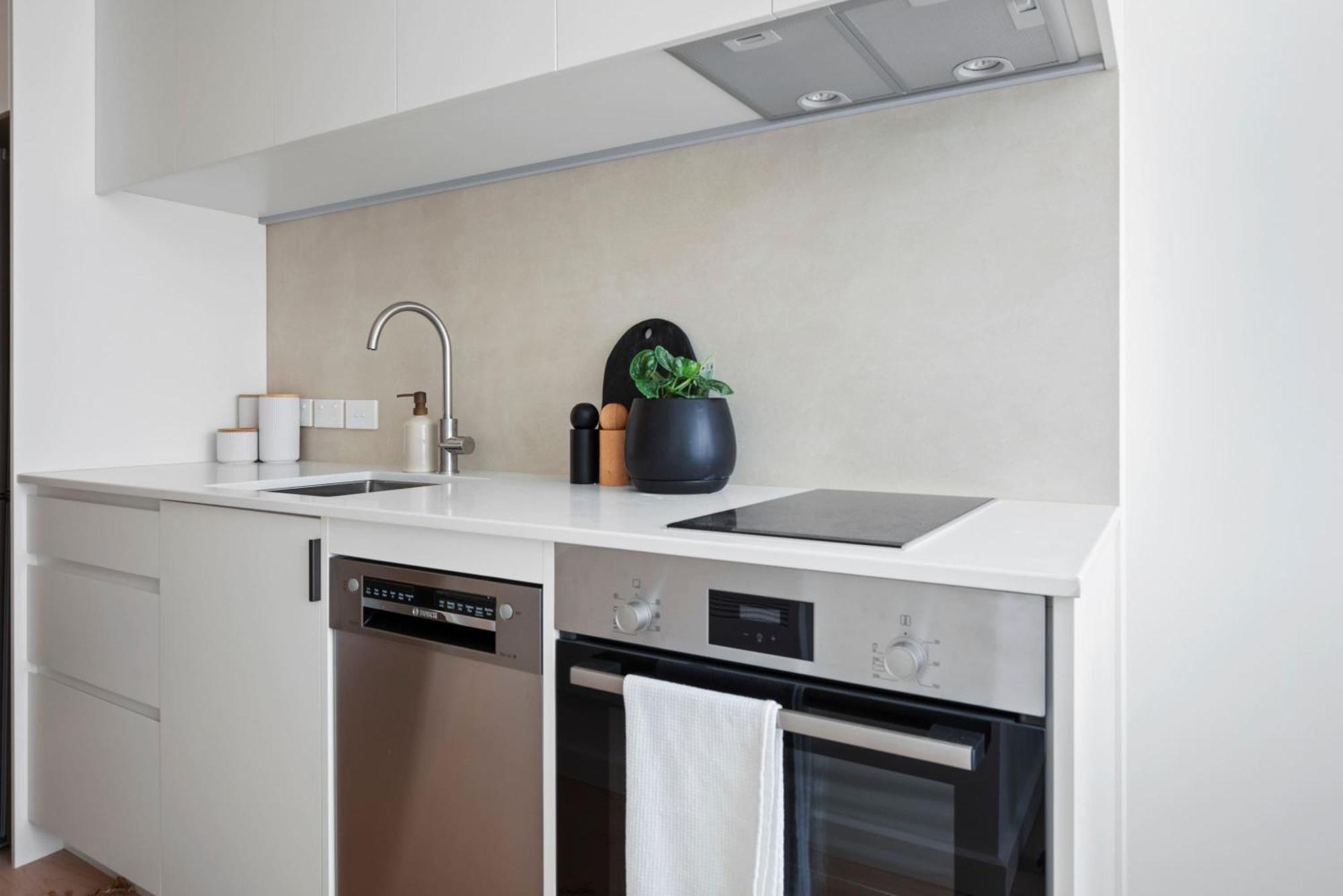 Stylish Stay On Courtenay - 1Br Apt Wellington Kültér fotó